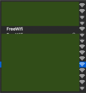 choix de borne wifi mac os