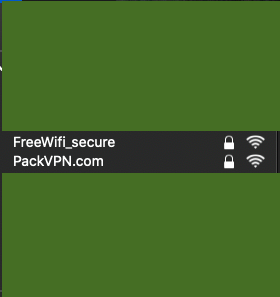 Nouveau point d'accès wifi sur Mac os