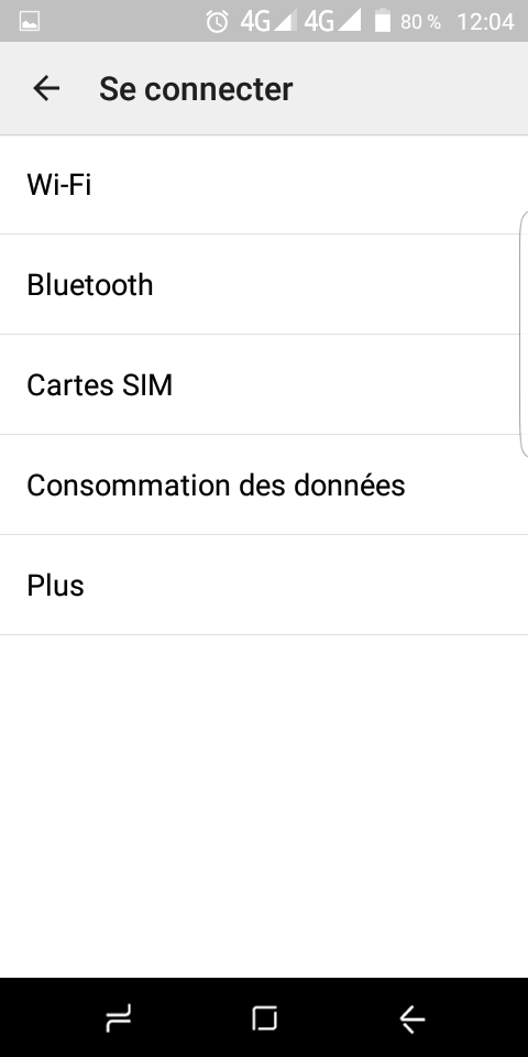 Paramètres