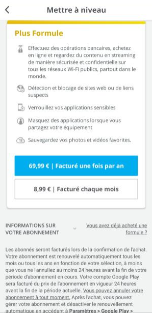 McAfee mobile premium