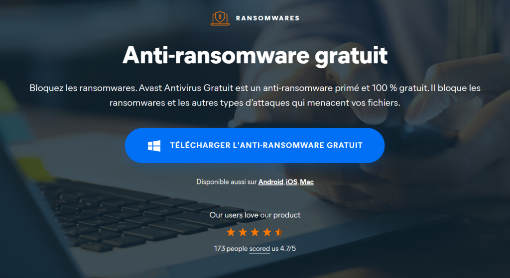 Avast anti-ransomware gratuit