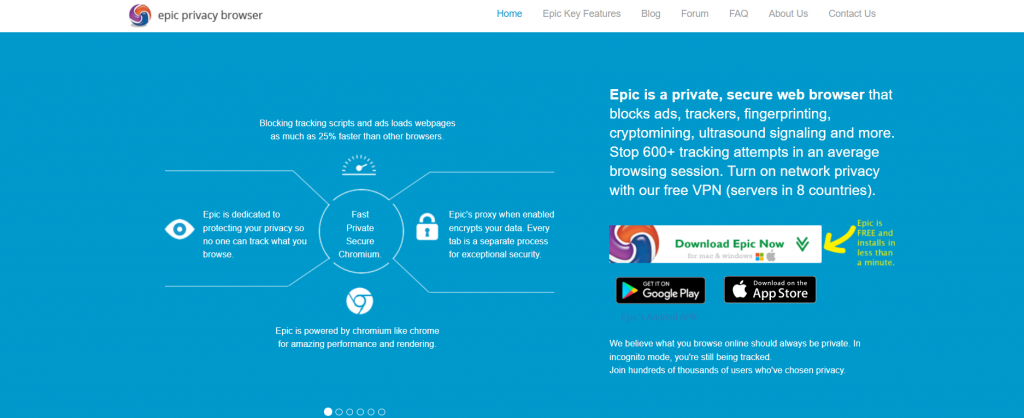 Epic-Privacy-Browser